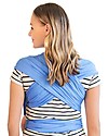 Moby Wrap Fascia Portabebè Evolution - Morbidissima e Facile da indossare - Fiordaliso Fasce Portabebé